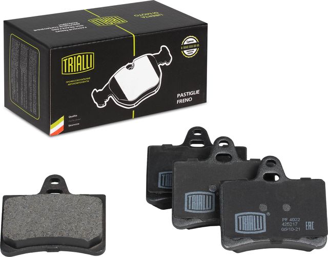 Тормозные колодки Trialli. Артикул PF 4022