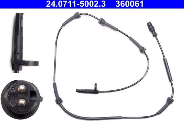 Датчик ABS ATE передний для Renault Laguna I 1997-2001. Артикул 24.0711-5002.3