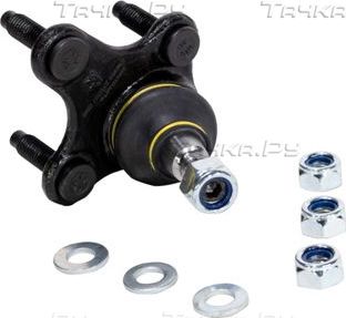 Шаровая опора Zentparts передняя правая нижняя для Audi A3 II (8P) 2003-2013. Артикул Z36989