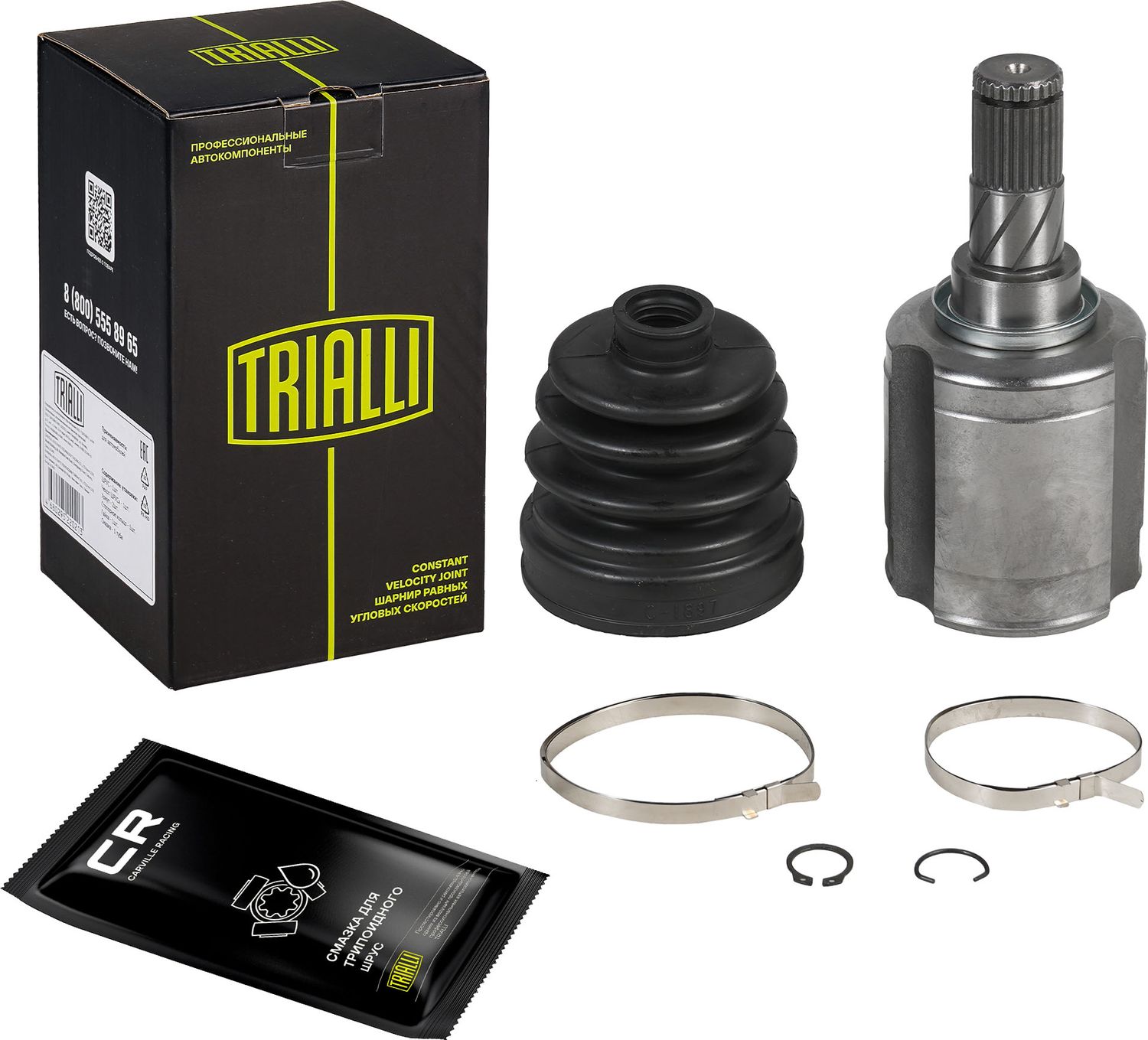 Шрус внутренний (граната) Trialli. Артикул GO 1457