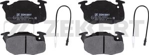 Тормозные колодки Zekkert передние для Citroen Saxo 1996-2004. Артикул BS-1567