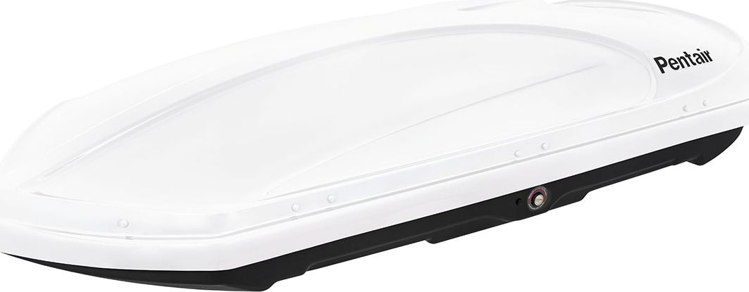 Автомобильный бокс РИФ Pentair COBRA 390L белый глянец, двусторонний. Артикул PT-5666LW