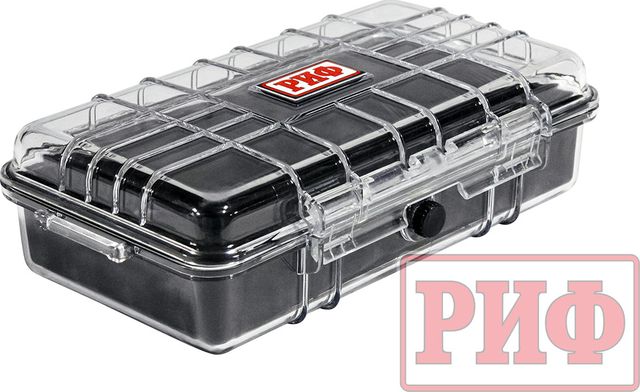 Кейс пластиковый защитный ударопрочный РИФ 250x142x65 мм. Артикул WR-65T