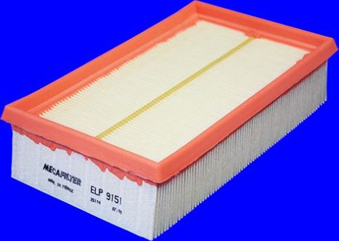 Воздушный фильтр MecaFilter для Renault Modus I 2004-2012. Артикул ELP9151