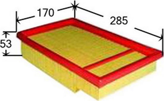 Воздушный фильтр JS Asakashi. Артикул A0003