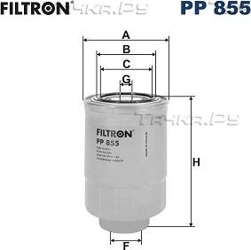 Топливный фильтр Filtron для Toyota 4Runner III 1995-2002. Артикул PP 855