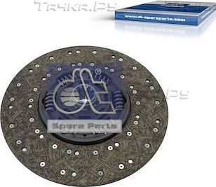 Диск сцепления DT Spare Parts для MAN TGX 2006-2026. Артикул 3.40021