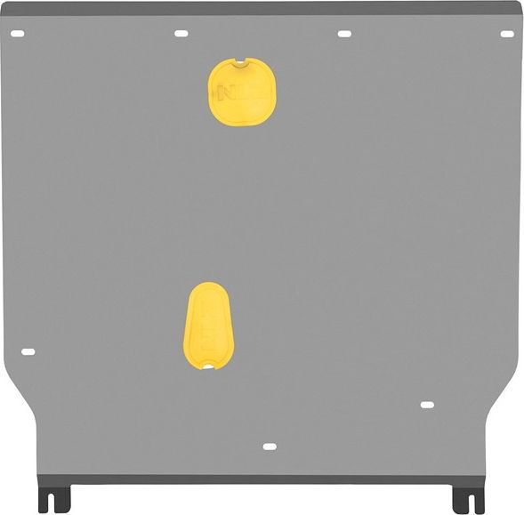 Защита алюминиевая NLZ для картера и КПП (3 мм) Hongqi H5 2022-2026. Артикул NLZ.19.02.030A