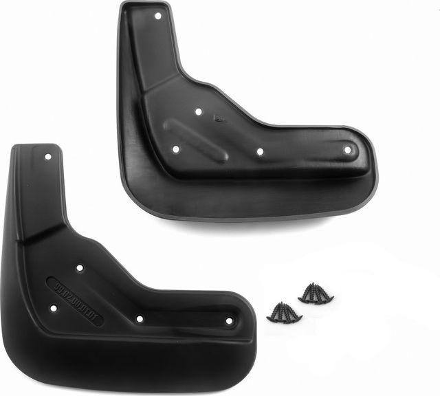 Брызговики Autofamily передняя пара для Haval H6 без порогов 2014-2020. Артикул NLFD.99.02.F13