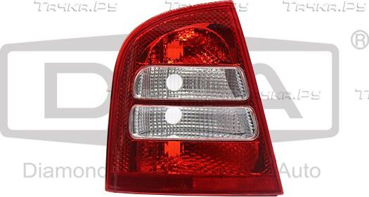 Фонарь задний DPA левый для Skoda Octavia Tour 1996-2010. Артикул 89450210902