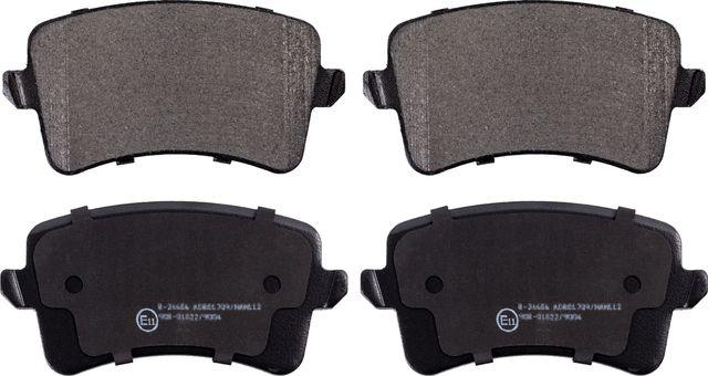 Тормозные колодки SWAG задние для Audi S4 IV (B8) 2008-2015. Артикул 32 91 6755