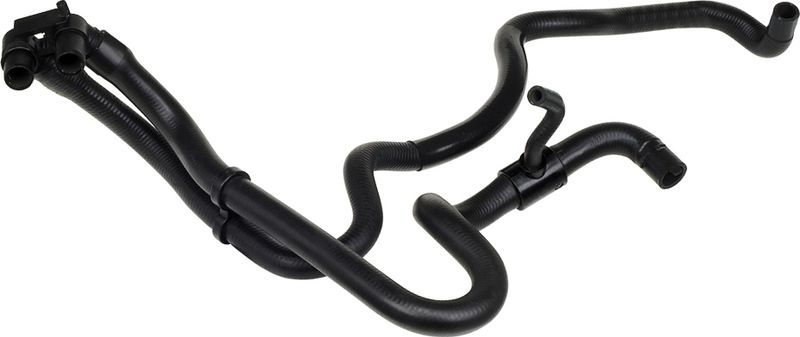 Патрубок печки (шланг отопителя) Gates (EPDM (Этилен-пропиленовый каучук)). Артикул 02-1868