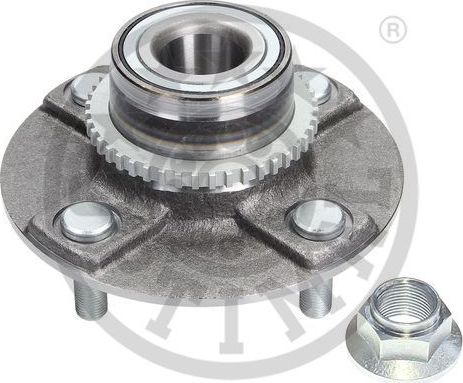 Ступица колеса с интегрированным подшипником Optimal задняя для Nissan Almera N16 2000-2006. Артикул 962230