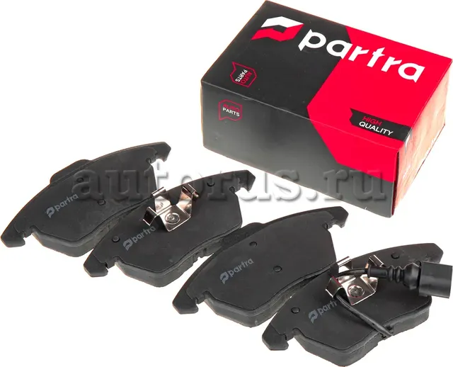 Колодки тормозные дисковые | перед прав/лев | (Partra). Артикул BP6072