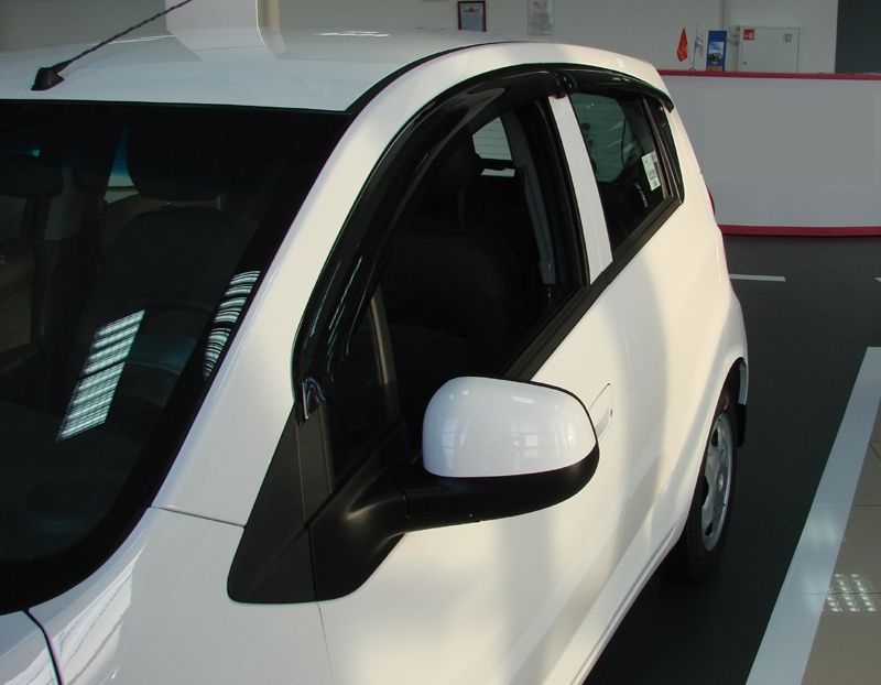 Дефлекторы SIM для окон Chevrolet Spark III 2009-2015. Артикул SCHSPA1032