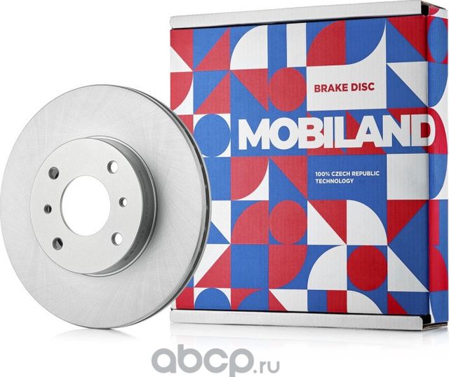 Диск тормозной передний вентилируемый D280мм NISSAN ALMERA Classic (B10), ALMERA (Mobiland). Артикул 416109761
