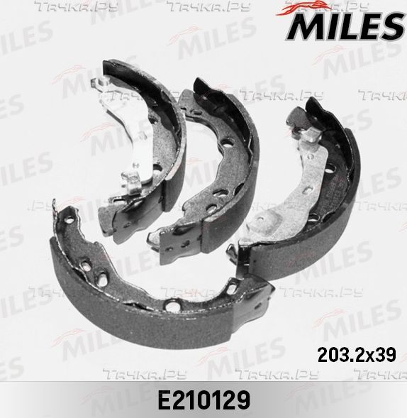 Тормозные колодки Miles задние для Lada XRAY I 2016-2026. Артикул E210129
