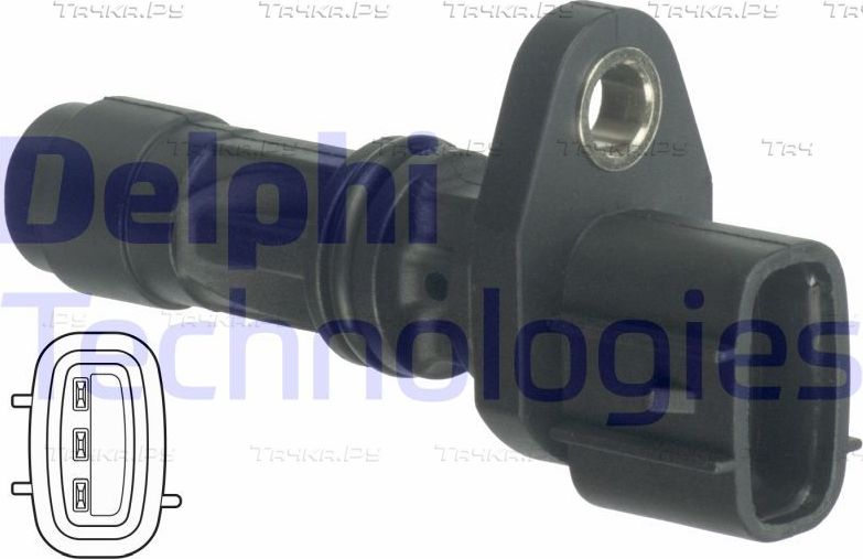 Датчик положения коленвала Delphi для Nissan Murano Z51 2010-2014. Артикул SS11046