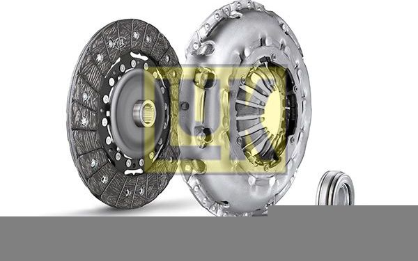 Сцепление (комплект) LuK SAC для Audi Q5 I (8R) 2008-2017. Артикул 624 3759 00