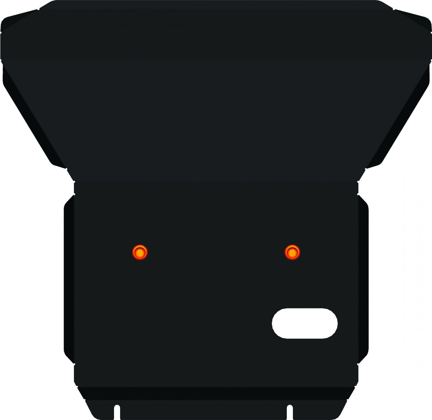 Защита Alfeco для картера и КПП Toyota Mark II Blit 4WD 2002-2007. Артикул ALF.24.85