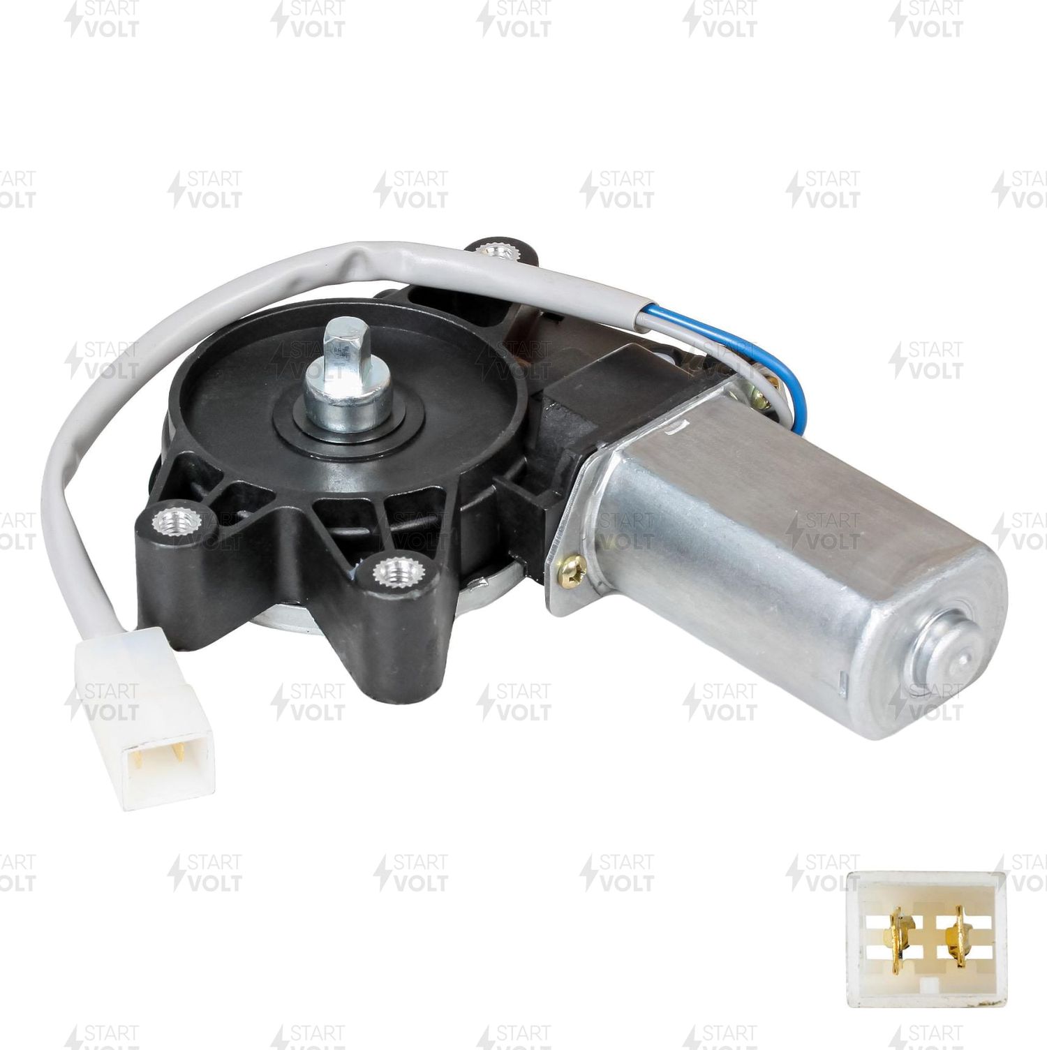 Моторчик стеклоподъемника StartVOLT левый для ВАЗ 2110 1995-2012. Артикул VWR 0111