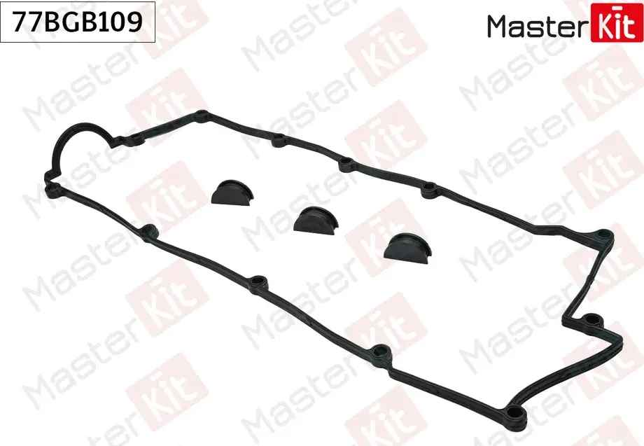 Прокладка клапанной крышки HYUNDAI TUCSON, KIA CARENS II 2.0 16V D4EA 04 (Master KIT). Артикул 77BGB109