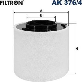Воздушный фильтр Filtron для Audi A5 II (F5) 2017-2026. Артикул AK 376/4