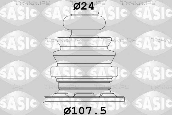 Пыльник ШРУСа внутренний Sasic для Volkswagen Passat B5 1996-2005. Артикул 1906003