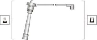 Высоковольтные провода (провода зажигания) (комплект) Magneti Marelli. Артикул 941319170115