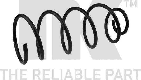 Пружина подвески NK передняя правая/левая для Citroen C4 I 2004-2011. Артикул 531980