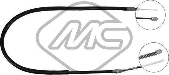 Трос ручника (тросик ручного тормоза) Metalcaucho. Артикул 83066