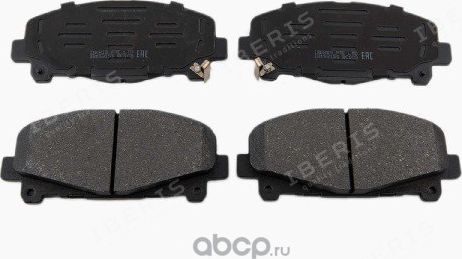 КОЛОДКИ ТОРМОЗНЫЕ ПЕР К-Т HONDA ACCORD V (Iberis). Артикул IB153151 
