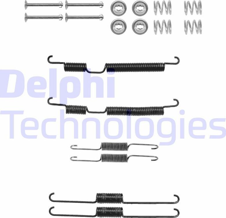 Комплектующие, тормозная колодка Delphi. Артикул LY1309