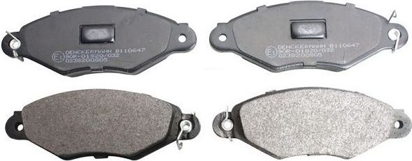 Тормозные колодки Denckermann. Артикул B110647