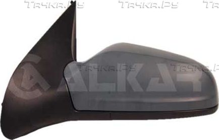 Зеркало боковое Alkar правое для Opel Astra H 2004-2009. Артикул 6140438