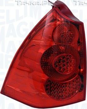 Фонарь задний Magneti Marelli левый для Peugeot 307 I 2002-2009. Артикул 714025710702