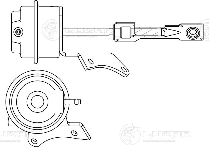 Актуатор Luzar. Артикул LTC 0910