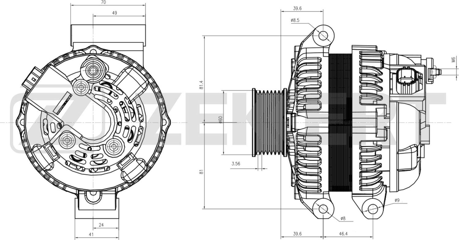 Генератор Zekkert. Артикул GE-1021