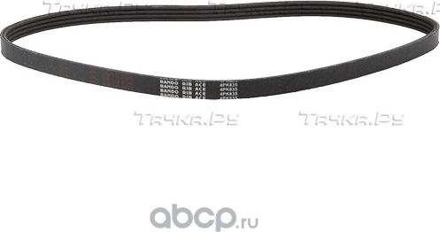 Приводной ремень поликлиновой Bando для Suzuki Jimny III 2001-2019. Артикул 4PK835