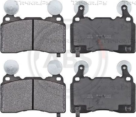 Тормозные колодки ABS передние для Chevrolet Camaro V 2009-2015. Артикул 35051