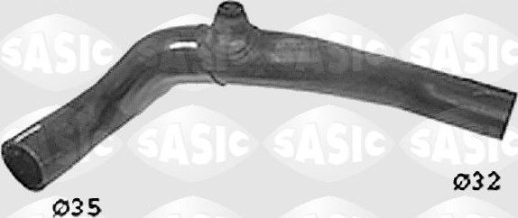 Патрубок радиатора (системы охлаждения) Sasic. Артикул SWH4334