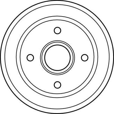 Тормозной барабан TRW. Артикул DB4304