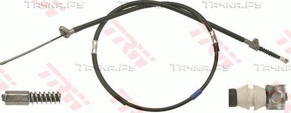 Трос ручника (тросик ручного тормоза) TRW. Артикул GCH283