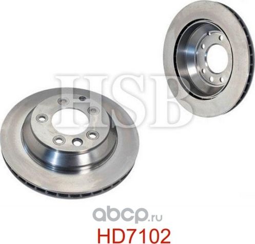 Диск тормозной зад. (HSB). Артикул HD7102