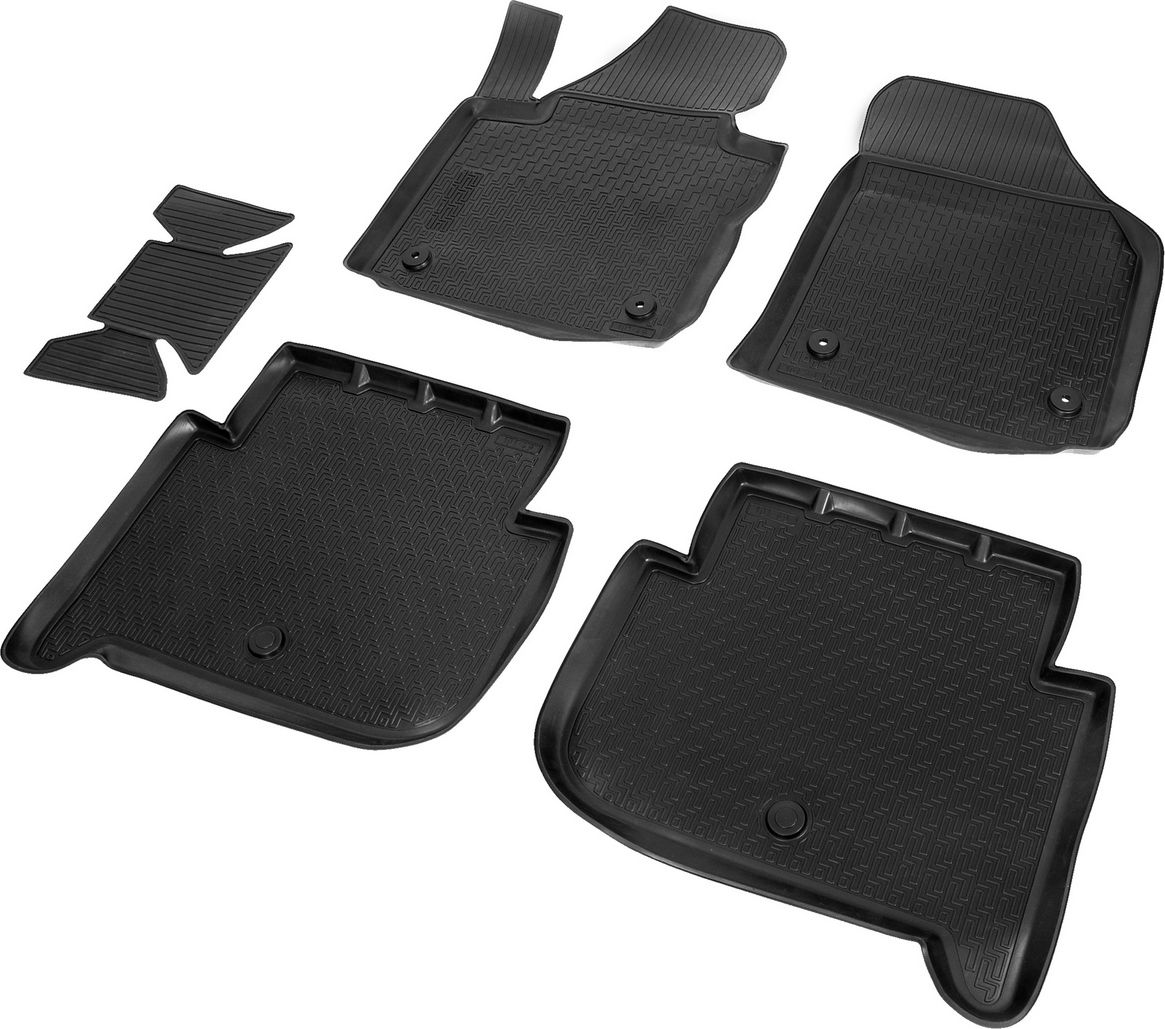 Коврики Rival для салона Volkswagen Touran II компактвэн 2010-2015. Артикул 15806001