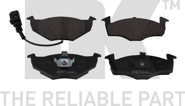 Тормозные колодки NK. Артикул 224778