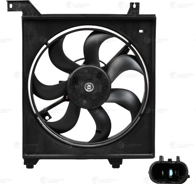 Вентилятор радиатора двигателя Luzar для Kia Spectra II 2004-2009. Артикул LFK 0820
