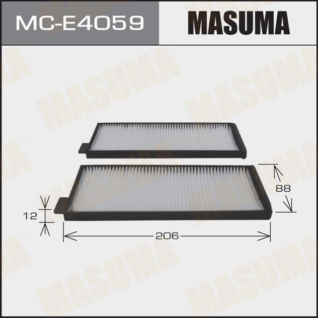 Салонный фильтр Masuma. Артикул MC-E4059