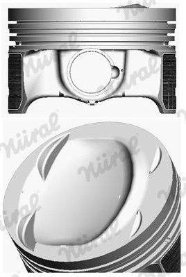 Поршень Nural Elastoval ® для Audi A3 II (8P) 2007-2013. Артикул 87-429900-00