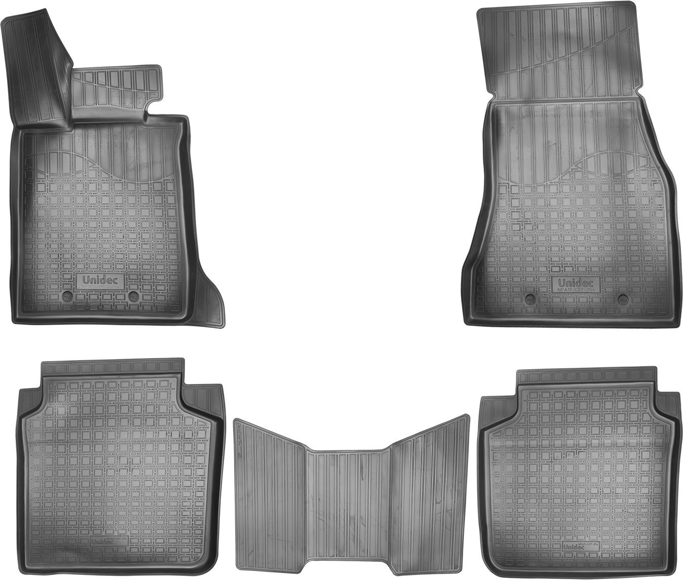 Коврики 3D Норпласт для салона BMW 7 G12 2015-2026. Артикул NPA11-C07-254